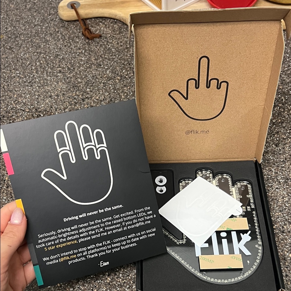 Black Gesture Device